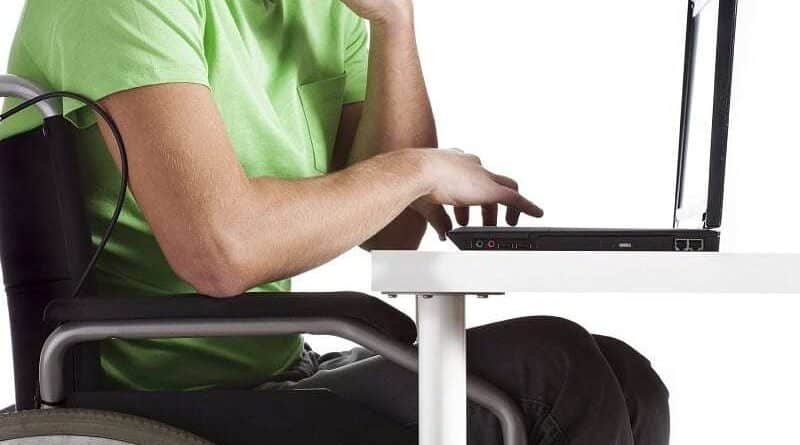 FP wheelchair laptop