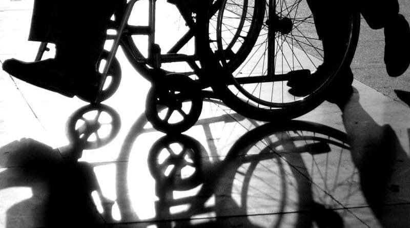 FP wheelchair shadow